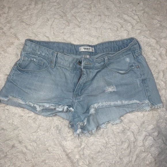 Forever 21 light Jean shorts